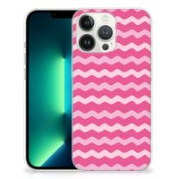 iPhone 13 Pro Max TPU bumper Waves Pink - thumbnail