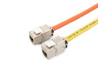 Digitus DN-93617 RJ45-inbouwmodule Keystone CAT 6A - thumbnail