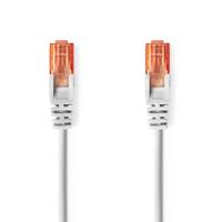 NEDIS Cat 6 kabel | RJ45 stekker | RJ45 stekker | U/UTP | 30,0 m | rond | PVC | grijs | label