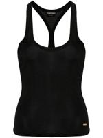 TOM FORD Fijngeribbelde tanktop - Zwart