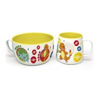 POKEMON - Breakfast Set Mug + Bowl - Pikachu & Kanto Starters