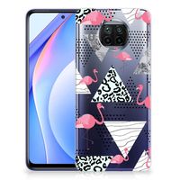 Xiaomi Mi 10T Lite TPU Hoesje Flamingo Triangle