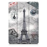 Shop4 - iPad 10.2 (2019) Hoes - Smart Book Case met Pencilhouder Eiffeltoren