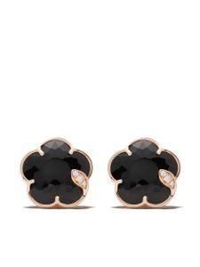 Pasquale Bruni puces d'oreilles Petit Joli en or rose 18ct ornées d'onyx et de diamant