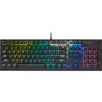 Gaming K60 RGB PRO - Toetsenbord - backlit - USB - toetsschakelaar: CHERRY VIOLA - zwart