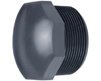 Effast PVC Stop Buitendraad 3 Inch - Betrouwbare Afsluiting voor Leidingsystemen - thumbnail