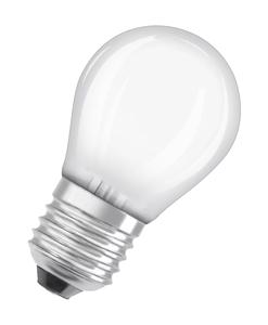 OSRAM 4058075435124 LED-lamp Energielabel E (A - G) E27 Peer 4 W = 40 W Koudwit (Ø x l) 45 mm x 77 mm 1 stuk(s)