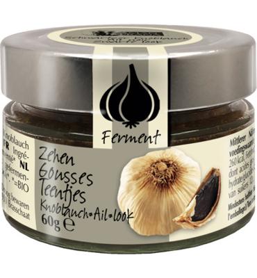 Amanprana Amanprana Zwarte Knoflook Teentjes Bio (60g) Amanprana Amanprana Zwarte Knoflook Teentjes Bio (60g)