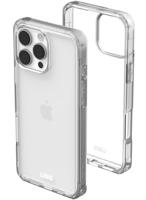 URBAN ARMOR GEAR Plyo Case compatibel met Apple iPhone 16 Pro Max case (draadloos opladen compatibele hoes, valbestendige lucht-zachte hoeken, verhoogde rand) ijs (transparant)