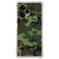 Xiaomi Redmi Note 12 Pro Doorzichtige Silicone Hoesje Army Dark