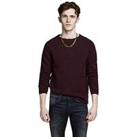 JACK & JONES Heren Jjehill Knit Crew Neck Noos Pullover