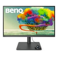 BenQ PD2705U LED-monitor Energielabel G (A - G) 68.6 cm (27 inch) 3840 x 2160 Pixel 16:9 5 ms HDMI, Hoofdtelefoon (3.5 mm jackplug), USB-C, DisplayPort, USB-A - thumbnail