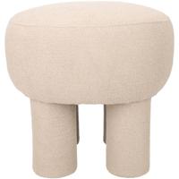 Blokker poef Luxury - 43x43x43cm - taupe