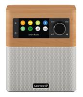 Sonoro Tweedekans: STREAM - DAB+ radio - internet radio - BlueTooth - Maple/Wit