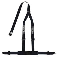 Sparco 3-Punts Sportgordel - Zwart - incl. Schroefbevestiging (E-Keur) SP4608BV1NR