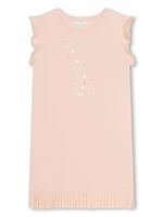 Chloé Kids robe imprimée à franges - Rose