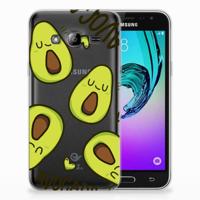 Samsung Galaxy J3 2016 Telefoonhoesje met Naam Avocado Singing