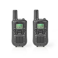 Nedis WLTK0500BK Walkie-talkie Bereik 5 Km 8 Kanalen Vox 2 Stuks Zwart