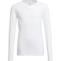 adidas Team Base Shirt Kids - Bescherming en braces - Thermo kleding - White - maat 140