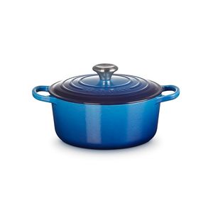 LE CREUSET - Signature - Braadpan rond 24cm 4,20l Azure