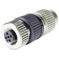 Harting 21 03 212 2400 Sensor/actuator connector, niet geassembleerd M12 Aantal polen: 3 Bus, recht 1 stuk(s) - thumbnail