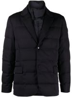 Moncler blazer Baptieu à gilet détachable - Bleu