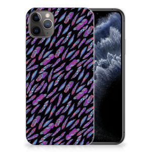 Apple iPhone 11 Pro Max TPU bumper Feathers Color