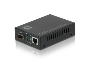 LevelOne GVT-2010 Zwart netwerk media converter