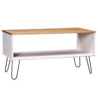 vidaXL Salontafel New York Range grenenhout wit en lichthoutkleurig