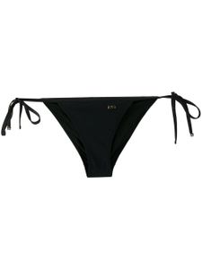 Dolce & Gabbana bas de bikini à détails à nouer - Noir