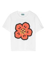 Kenzo Kids t-shirt Ikebana Iconic Boke - Blanc - thumbnail