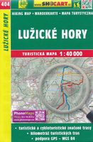 Wandelkaart 404 Lužické hory - Lausitzergebirge | Shocart