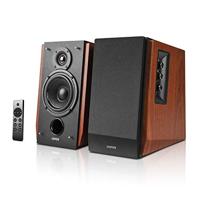 Edifier R1700BTs Actieve Bluetooth-luidspreker - Bluetooth v5.0, 2.0 draadloze close-up studio luidspreker - 66w RMS met subwoofer uitgang - houten behuizing