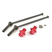 Fastrax CVD Rear Driveshafts +13mm Hubs - Arrma Kraton 6S, Outcast 6S