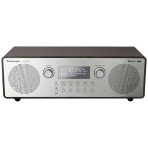 Panasonic RF-D100BTEGT Radio VHF (FM), DAB+ AUX, Bluetooth, DAB+, FM Wekfunctie Zilver, Bruin