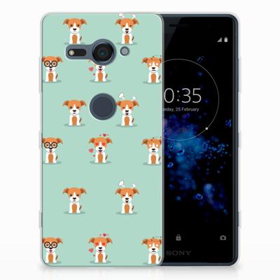 Sony Xperia XZ2 Compact TPU Hoesje Pups