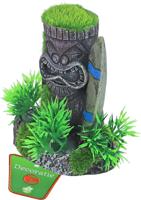 Boon Aquarium Decor Totem met Surfplank - 9.5x7cm Duurzaam Polyresin Ornament