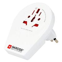 SKROSS | 1.500270 | World to CH Italy Brasil | International World Travel Adapter naar Zwitserland, Brazilië, Italië. Spanning en vermogen: 100V - 1000W / 250V – 2500W.