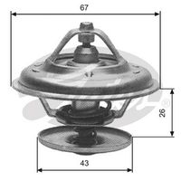 Thermostaat, koelvloeistof TH13380G1 - thumbnail