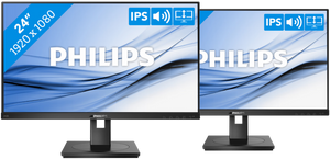 2x Philips 242B1G/00