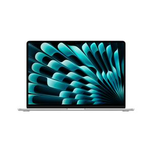 Apple MacBook Air Laptop 38,9 cm (15.3") Apple M M3 8 GB 256 GB SSD Wi-Fi 6E (802.11ax) macOS Sonoma Zilver