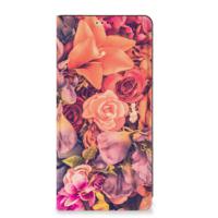 Samsung Galaxy S23 FE Smart Cover Bosje Bloemen - thumbnail