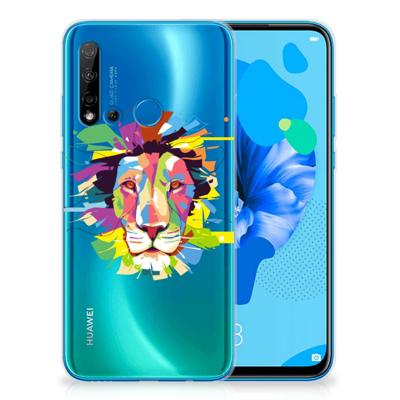 Huawei P20 Lite (2019) Telefoonhoesje met Naam Lion Color Huawei P20 Lite (2019) Telefoonhoesje met Naam Lion Color