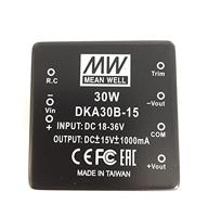 Meanwell - DC/DC-converter dka30b-15 +/- 15 V/DC 1000 mA