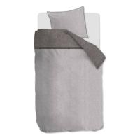 Rivièra Maison Rivièra Maison Walton dekbedovertrek - 1-persoons (140x200/220 cm + 1 sloop) - Katoen - Brown