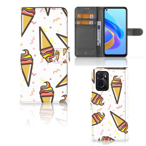 OPPO A76 | A96 Book Cover Icecream