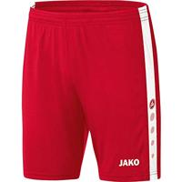 JAKO Heren sportbroek Striker, rood/wit, XL