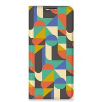 OPPO A54s | A16 | A16s Hoesje met Magneet Funky Retro