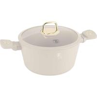 BERLINGER HAUS Sahara Collection Kookpan met titanium coating en deksel, 24 cm, milieuvriendelijk en gemakkelijk te reinigen