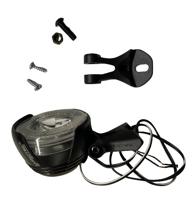 Busch + Müller koplamp Lumotec Lyt B led 15 lux zwart